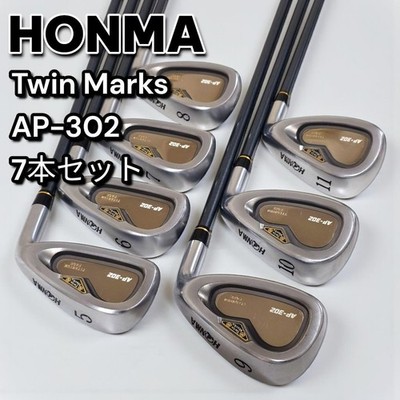 Honma Twin Marks Ap-302 7 Piece Set Genuine Ac-751 R
