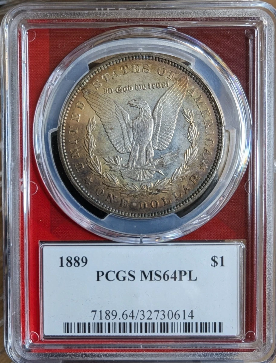 MS 64 Graded 1889 Year Morgan US Dollars (1878-1921) for sale | eBay