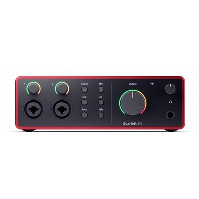 Focusrite Scarlett 4i4 (4. Gen) USB Audio Interface (NEU)