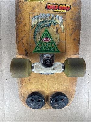 SUPER RARE Vintage 1970's SIMS Lonnie Toft Model 10.0 Skateboard