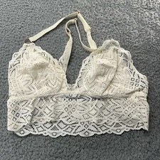 Aeria Bralette Bra Medium Geometric Offwhite