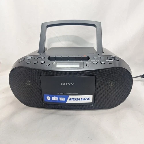 Vintage Sony Model #CFD-S50 Radio AMFM /Cassette / CD Player mega bass boombox