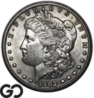 1902-S Morgan Silver Dollar Coin *Scarce Date This Nice* AU+