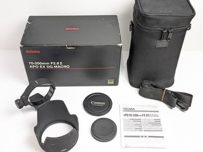 Sigma 70-200mm f/2.8 II APO EX DG MACRO HSM Canon EF [ Very Good w