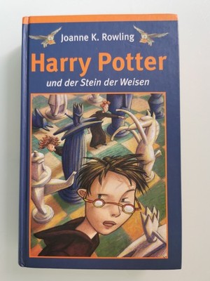 *Harry Potter Philosophers Stone German Book Club Translation Art JK Rowling*