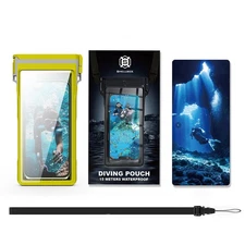 New Waterproof Floating Pouch Dry Bag Case Cover For Cell Phone Touchscreen NEW