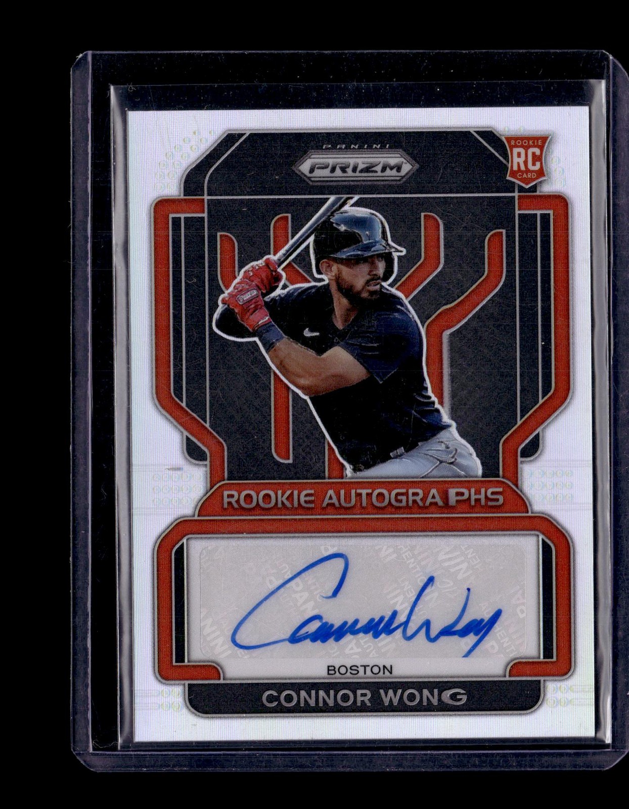 2022 Panini Prizm Rookie Autographs Silver Prizm #RA-WG Connor Wong