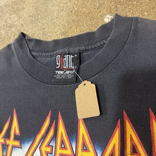 Vintage Def Leppard Hemd Herren Medium 7 Tage Wochenende Tour Band USA Einzelnaht - Bild 4 von 8