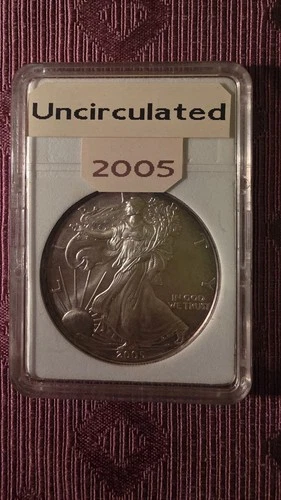 2005 American Silver Eagle 1 oz .999 Fine Silver $1 Coin BU
