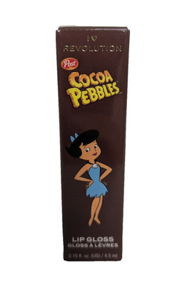 I Love Revolution Post Cocoa Pebbles Betty Lip Gloss Pink Limited Edition Sealed
