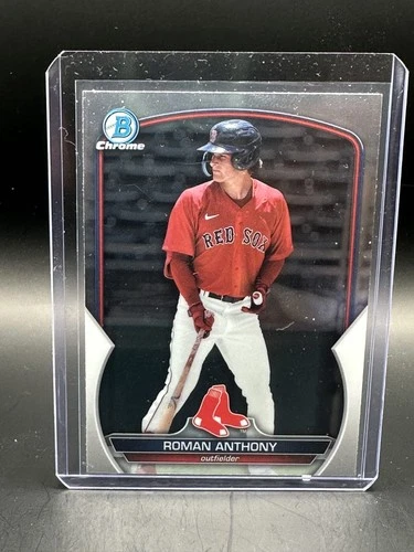 Roman Anthony 2023 Bowman Chrome Prospects Rookie Card #BCP-220 Boston Red Sox