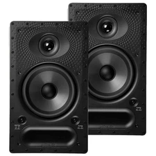Polk Audio 65-RT Vanishing In Wall Speakers - Pair (White)
