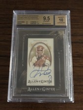 2017 Topps Allen & Ginter Floyd Mayweather Jr Mini Framed Auto BGS 9.5 / 10