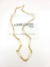 Louise Carter Dubai Hills Necklace Gold Plated 20"