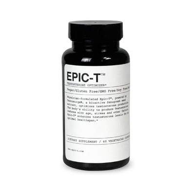 Epic-T Testosterone Support Supplement For Men Plant-Based Formula Testosurge