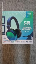 STEALTH C6-100 Gaming Headset STRIKE - Green & Blue, Compatible Xbox, PS, Switch