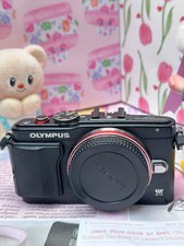 OLYMPUS Mirrorless Camera PEN Lite E-PL6 Body Black Work well