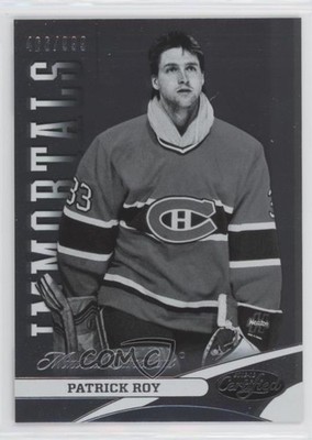 2012-13 Certified Immortals 466/999 Patrick Roy #123 HOF 0d7y