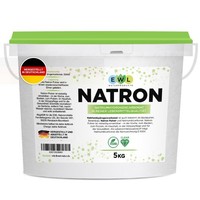 Natron Pulver 5 Kg, Backing Soda Im WiederverschließBaren Eimer, Natronpulver...