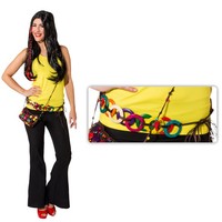 Bunter Hippie GüRtel FüR Damen Flower Power BauchgüRtel FüR Mottopartys