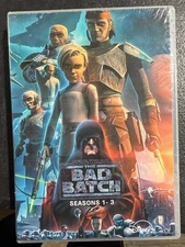 Star Wars The Bad Batch: The Complete Series, Seasons 1-3(DVD, 11-Disc, Box-Set)