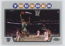 2008-09 Topps Chrome Refractor Kevin Durant #156 0j2a