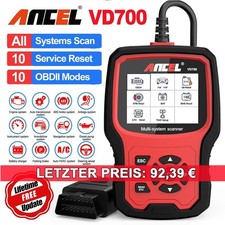 Ancel VD700pro Für VAG Fahrzeuge Profi KFZ Diagnosegerät Auto OBD2 Scanner EPB
