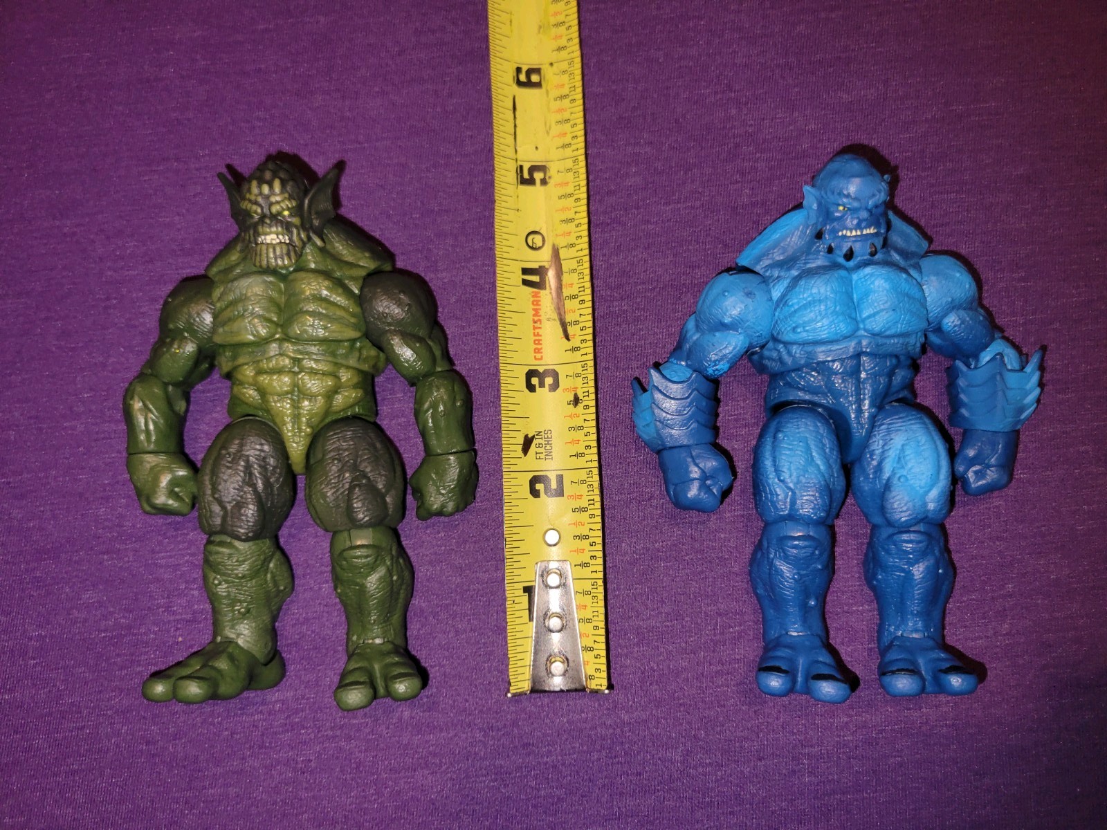 Marvel Universe Abomination & A-Bomb Figures Hasbro MINT COMPLETE SMOKE-FREE
