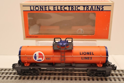 Lionel, O, 6-6313, Lionel Lines, vagón cisterna de cúpula única, #6313, C-8, LN/OB | Zustand: Used