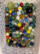 1 LB Mixed Lot of Marbles - Variety Lot M-3