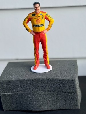 Joey Logano Penzoil NASCAR 3D Printed Figurine 7 inch