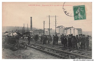 CAR-AFRP10-0606-27 - GAILLON - Track Repair After a Collision