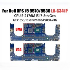 LA-G341P Motherboard For DELL Precision 5530 9570 0VDJMX E-2176M i5 i7 CPU GT