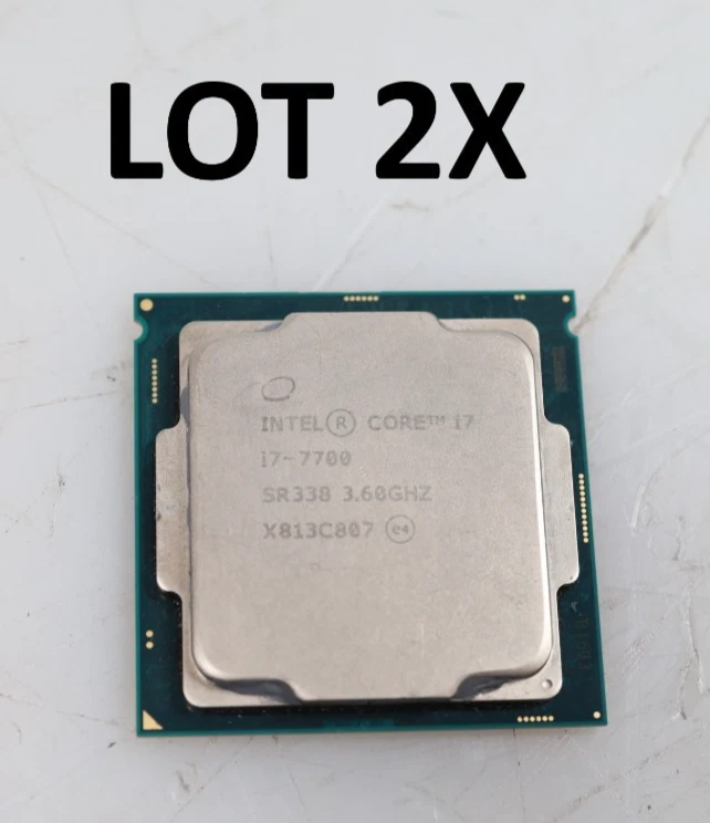 Core i7 7th Gen. Intel Core i7-7700 Processor Model LGA 1151/H4