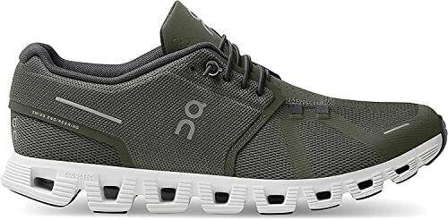 On Cloud 5 Men\'s Running Shoes Olive Low Top Sneakers 59.98912 US M13 ON RUNNING Cloud 5 Men/Adult shoe size Men 8 Athletics ON  main image 3