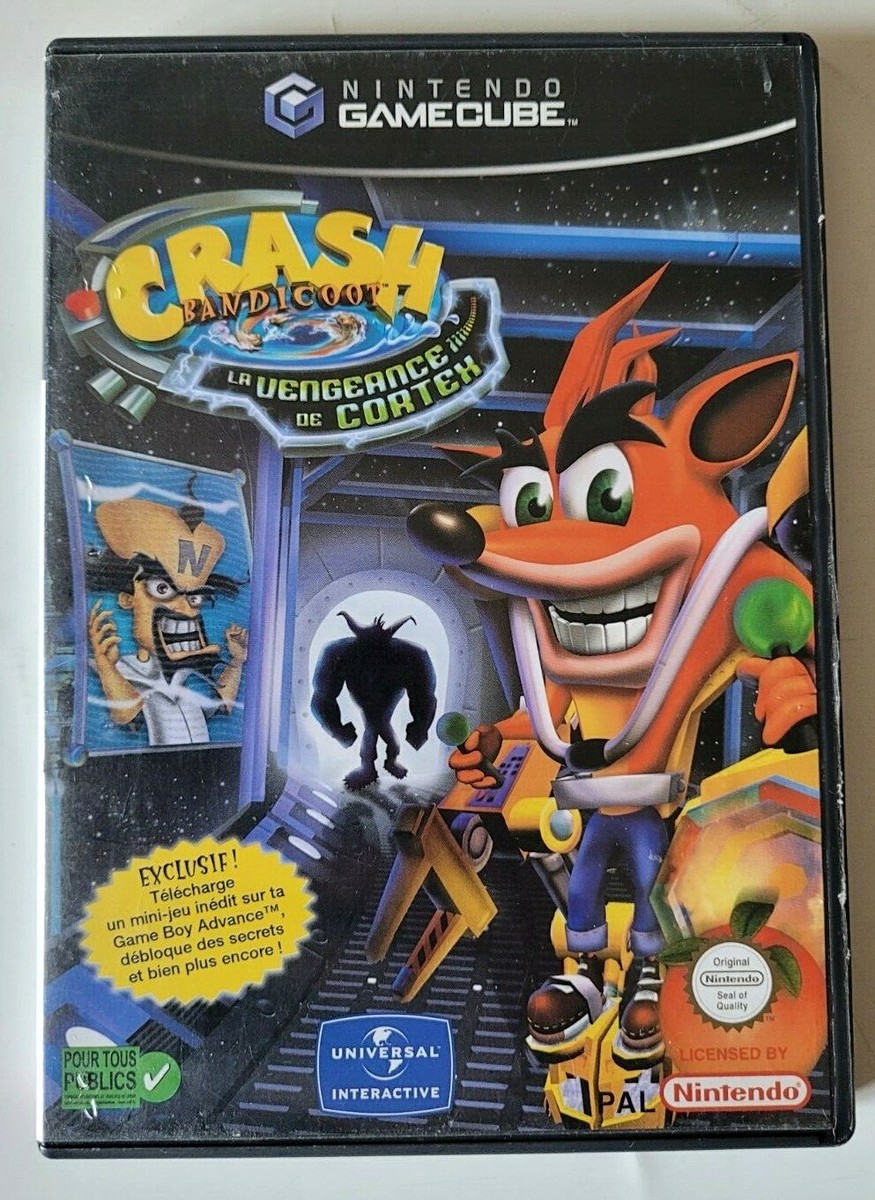 Jeu Crash Bandicoot La Vengeance De Cortex PS2 PAL Complet - Boîte Notice Disque Bon état