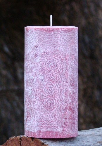 400hr 1.7kg ĹIME LAVENDER PEONY ROSE Naturally Floral Scented Massive ECO CANDLE - Picture 4 of 24