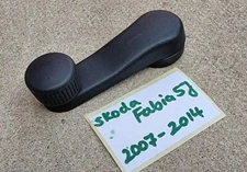 SKODA FABIA MK2 5J DOOR INNER MANUAL WINDOW GLASS WINDER CRANK HANDLE 1H0837581D