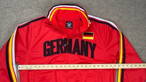 Ghast Clothing Co. Germany Giacca Uomo Full Zip Multicolore Track Taglia Large - Foto 12 di 14