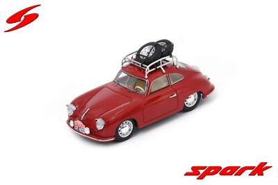 Spark 1:43 Porsche 356 1100 #402 Rally Monte Carlo 1953 Merck & Von Jungenfel...