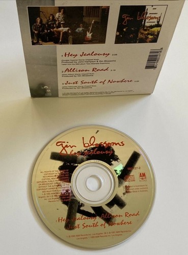Rare Local Listing: Gin Blossoms 'Hey Jealosuy' 3 Track 1992 Single. - Picture 2 of 3