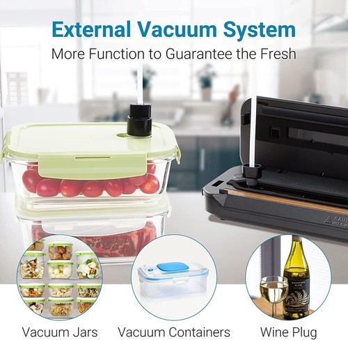 Vacuum Sealer Automatic Sealing Machine for Food Preservation Dry Moist Seali... - Picture 9 of 10