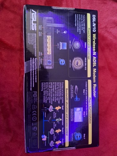 ASUS DSL-N10 ADSL Modem Router Wireless-N 150 Mbps 5dBi Antenna - 第 2/5 張圖片