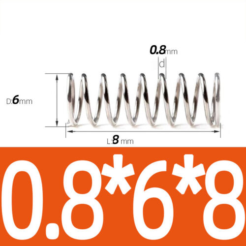 Compression Spring Steel 0.2 - 1mm Wire Dia 2mm - 12mm OD Small Pressure Springs - Picture 70 of 130