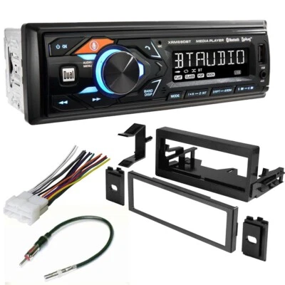 DUAL ELECTRONICS XRM59BT Bluetooth Media Player Car Stereo kit & Radio for 1995- 2002 GMC Sierra