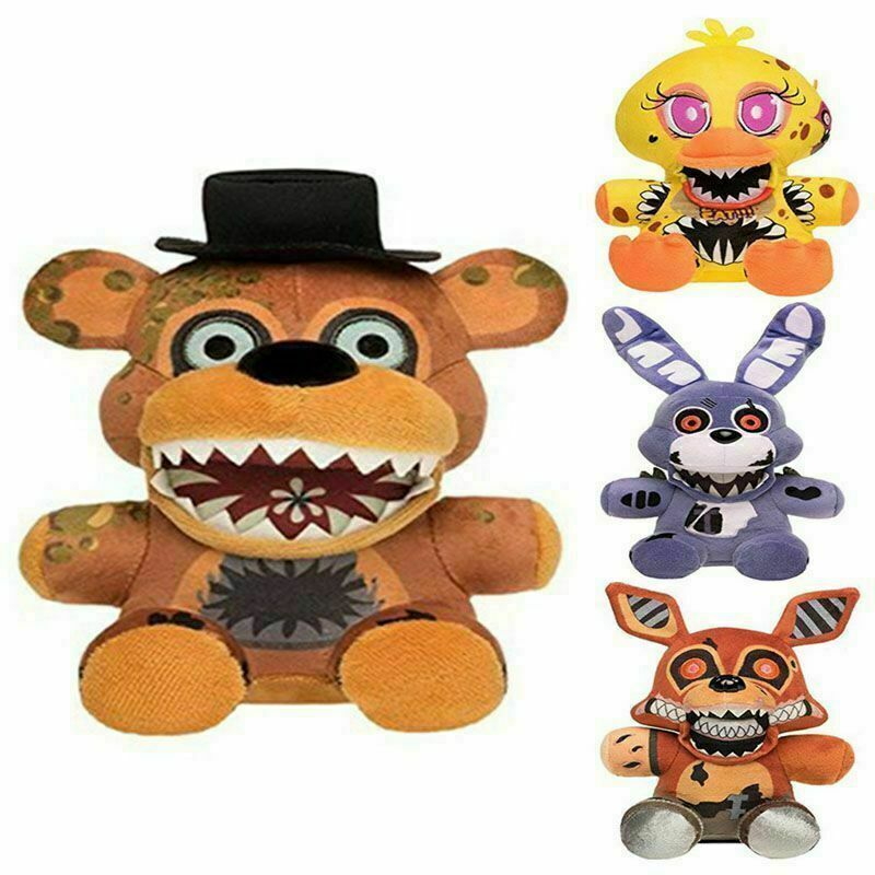 Bonecas de pelúcia Five Nights At Freddy's FNAF jogo de terror de pelúcia  brinquedo macio