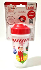 Zak BPA Free No Spill Sippy Cup Toddler 8.7 oz The Elf on the Shelf Christmas