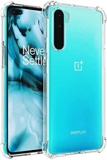 For OnePlus Nord N200 5G N100 N10 9 Pro Shockproof Transparent TPU Case Cover