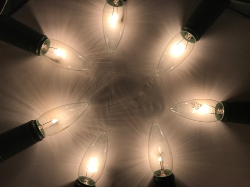 TUNGSRAM/Osram Weihnachtslichter Tannenbaum für außen15 Kerzen 220-230V 45W - Bild 3 von 5