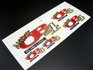 Vintage 2000 OFNA Hong Nor NITRO 1/10 OB4 Slim Line Touring Car Decal Sticker OS | eBay
